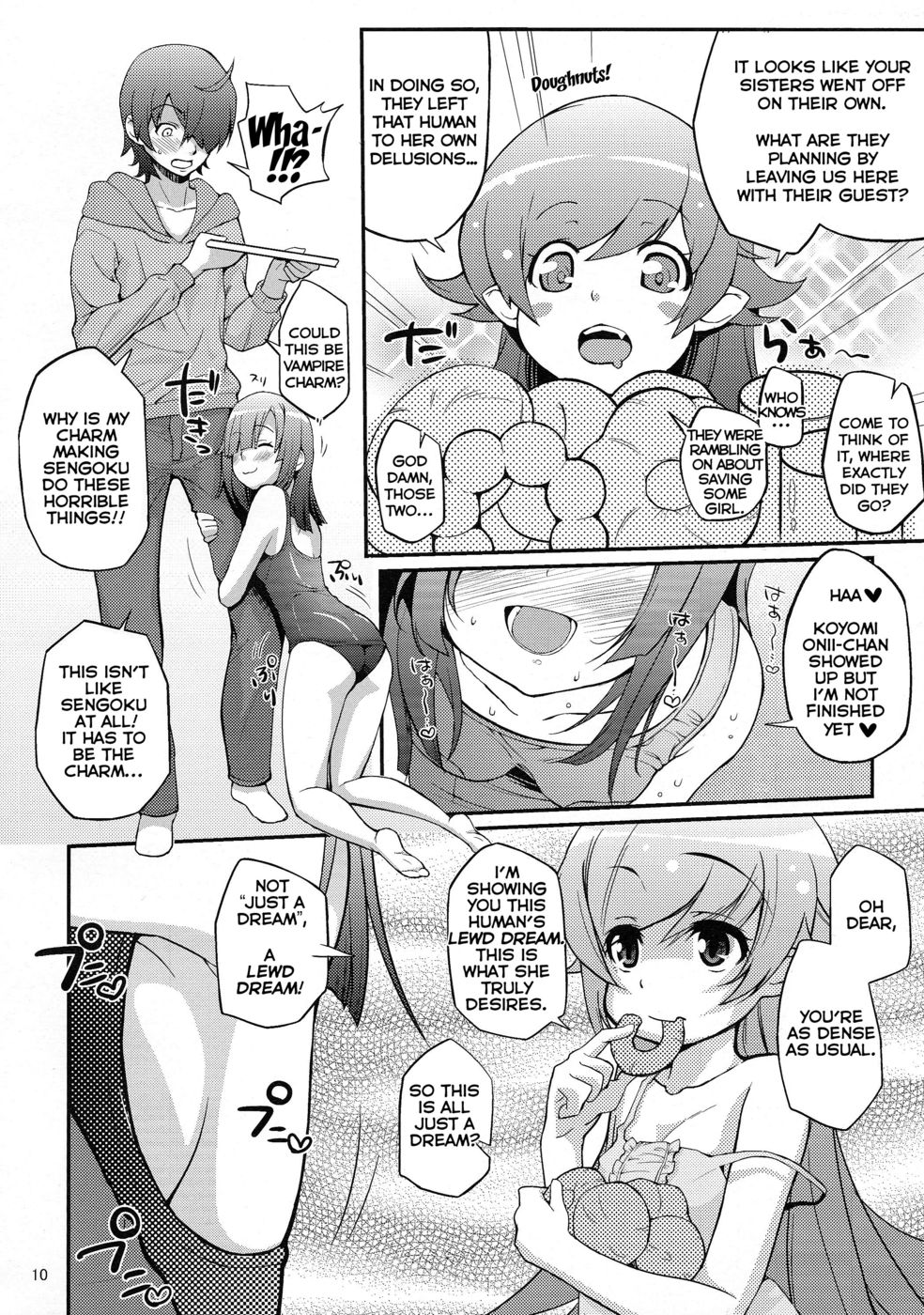 Hentai Manga Comic-Pachimonogatari Part 3: Nadeko Slave-Read-10